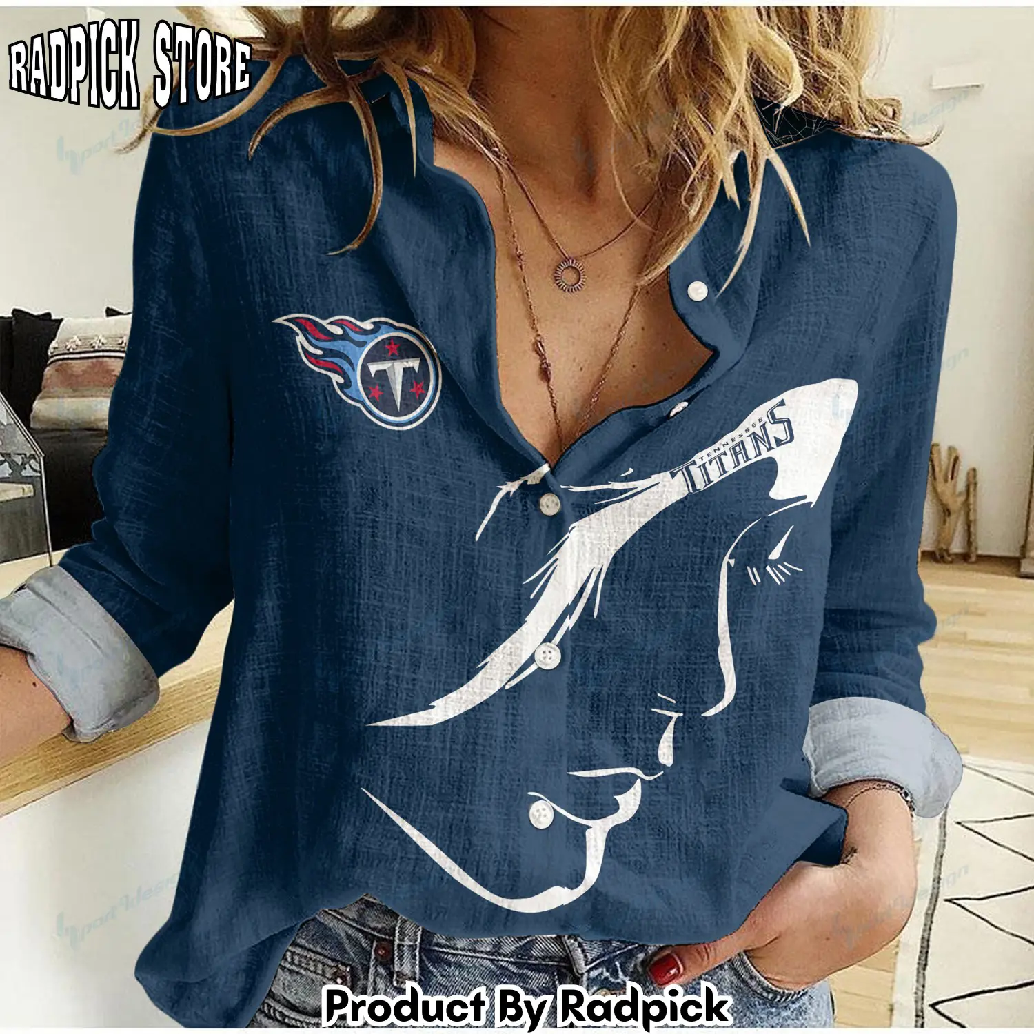 Radpick tennessee titans woman shirt rp66281